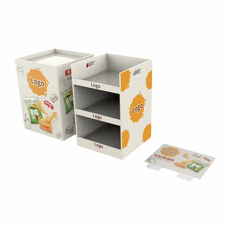 Karton árubemutató